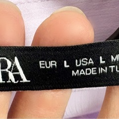 ZARA /未使用（試着のみ）/ブラウス/パープルの画像