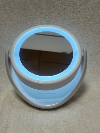LEDライト付きコスメ両面ミラー