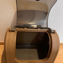 ペット キャリー ラタン リッチェル の画像