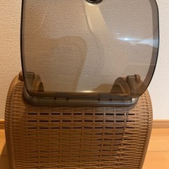 ペット キャリー ラタン リッチェル の画像