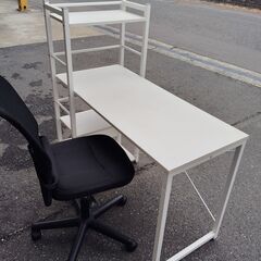 【S202500002】ニトリ　システムデスク※チェアー付きの画像