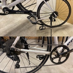 商談中　※ クロスバイク　rockbikes Pride フレームサイズ（約）500　10段変速　現状品の画像