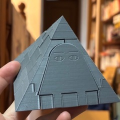 3Dプリンタ　パズルピラミッド