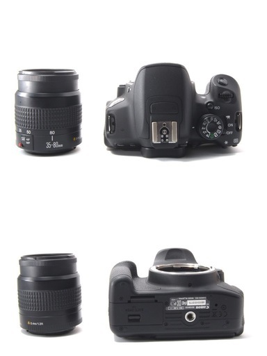 ほぼ新品 ショット数少なめ Canon Kiss X7i レンズキット 画面回転