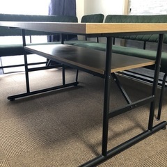 【20%off中】ダイニング3点セット　家具　食卓　分解可能の画像
