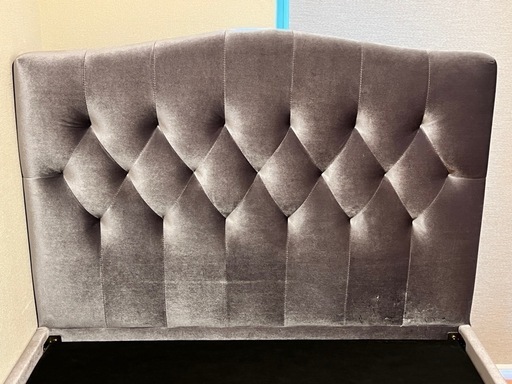 【3/16処分!!】Francfranc　セミダブルベッド　グレー 3/16処分!!】Francfranc セミダブルベッド グレー