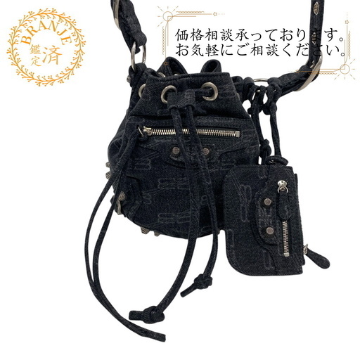 バレンシアガ BALENCIAGA ショルダーバッグ ル カゴール 702431 ブラック