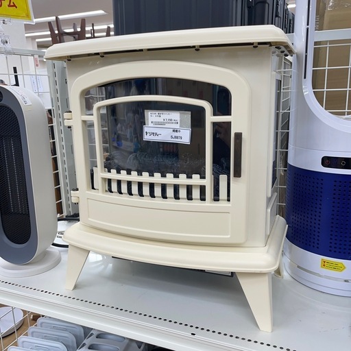 ★ジモティ割あり★   ニトリ　暖炉型ファンヒーター　21年製　クリーニング済み SJ8879