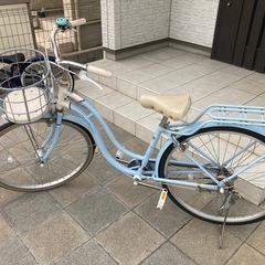 　子ども用自転車　女児　26インチ　ポンポネット
