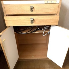 収納家具　キャビネット　木製収納の画像
