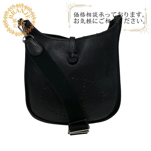 エルメス HERMES ショルダーバッグ トリヨンクレマンス エブリン3 29 PM ブラック