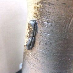 信楽焼 花瓶 花入れ 土ごよみ 2個セット ヤマ庄陶器 美品 札幌市厚別区 厚別店の画像