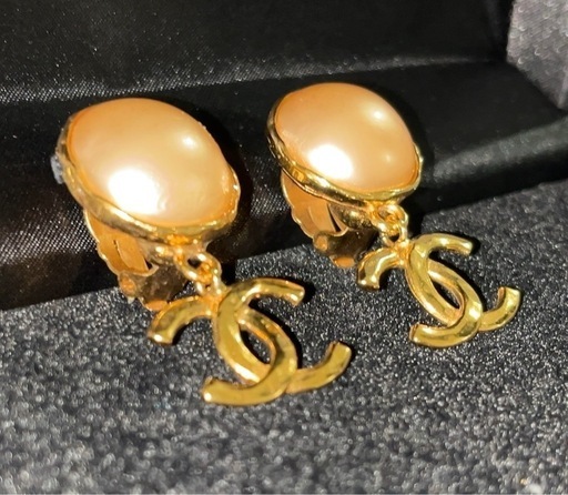 CHANEL　ココマーク　イヤリング　