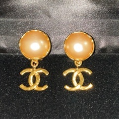 CHANEL　ココマーク　イヤリング　