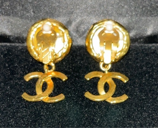 CHANEL　ココマーク　イヤリング　