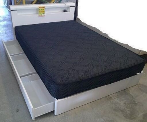 ID:60590328　ベッドDセット　収納付き