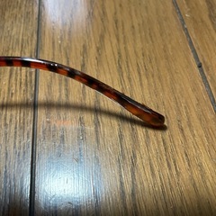 度入り　べっ甲色　メガネの画像