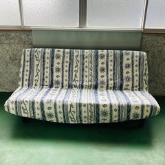 ソファベッド　3人掛けソファ　すのこベット　カバー取替え簡単