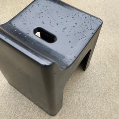 風呂椅子　ブラックの画像