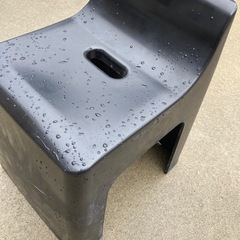 風呂椅子　ブラックの画像
