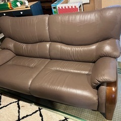 ソファー　レトロの画像