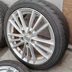 195/45R17　アルミ　タイヤ4本セット　No.156 　スイフトスポーツの画像