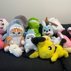 クレーンゲーム景品　ぬいぐるみ各種　の画像