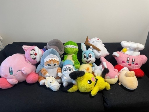 クレーンゲーム景品　ぬいぐるみ各種　