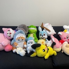 クレーンゲーム景品　ぬいぐるみ各種　