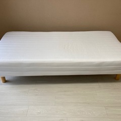 譲ります！　無印良品　脚付マットレスの画像