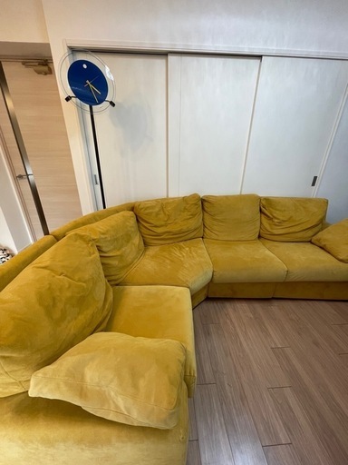 高級☆イタリア製コーナーソファー