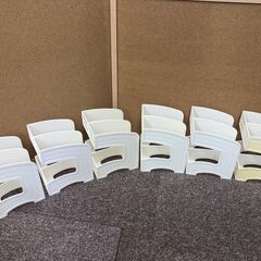 本立て　白　6個　＜１＞