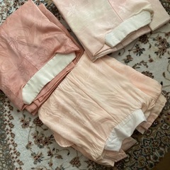 長襦袢3枚　リメイク　はぎれ　着物