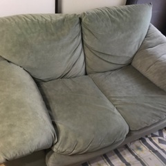 ニトリ　2人掛けソファ