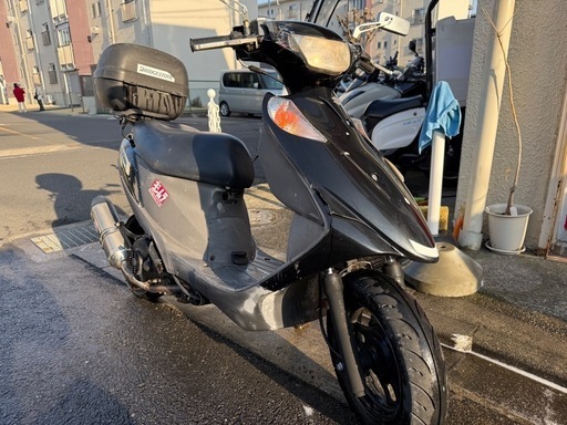 スズキ アドレスv125g ヨシムラマフラー セル始動