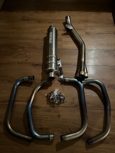 ゼファーxチタンモリワキバイクマフラー