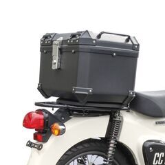 NBS新品　スクーターバイク リアボックス 45L スクエアタイプ 四角 ブラック 黒 の画像