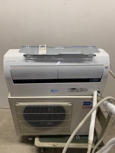※ 三菱ルームエアコン 霧ヶ峰 冷房/暖房兼用　 MSZ-XD4022S-W おもに14畳用　200V リモコン付き　動作確認済み　2022年製