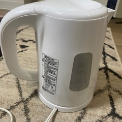 2023年製 電気ケトルをお譲りします