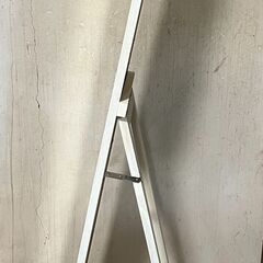 木目調　スタンドミラーの画像
