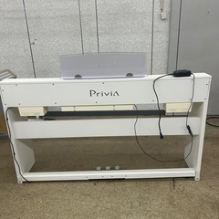 【ジャンク品】Privia デジタルピアノ ホワイト 3ペダル PX-735の画像