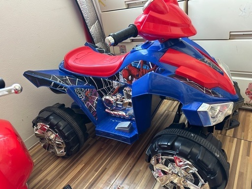 スパイダーマン　四輪バギー battery bike