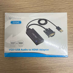 【新品未開封】eSynic VGA to HDMI 変換ケーブル...