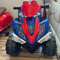 スパイダーマン　四輪バギー battery bikeの画像