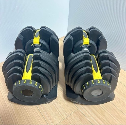 【訳あり】可変式ダンベル 40kgX2 2個