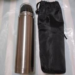 ステンレス水筒　250ml位　きれいめ