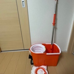 [話し中]回転モップ モップヘッド2個付き