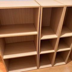お取り引き中　ニトリ　収納棚　本棚　カラーボックス　の画像