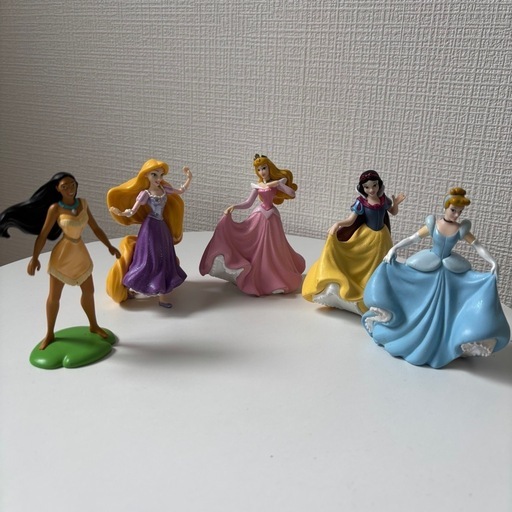 日本未発売❤️カリフォルニアディズニー購入品　ディズニープリンセス　フィギュア