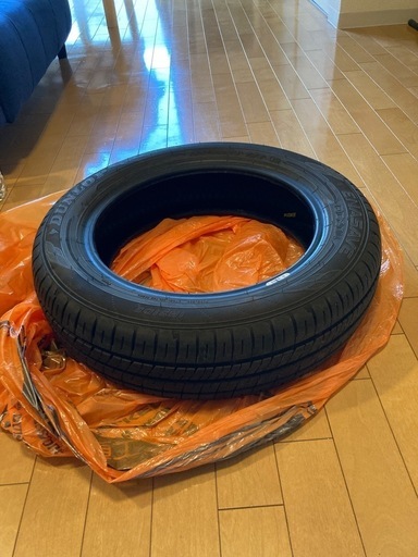 【破格】【美品】《夏タイヤ》 《2023年》ダンロップエナセーブ！155/65R/14 軽自動車用14インチ《エコタイヤ》4本セットタ